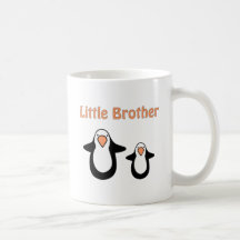 penguin little brother mug
