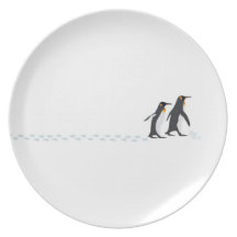 Penguin Prints Plate