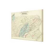 Penn flora canvas print