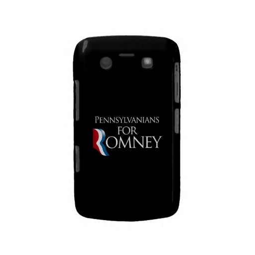 Pennsylvanians for Romney -.png Blackberry Case