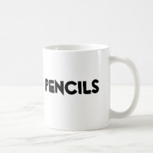 Pens, Pencils Coffee Mug