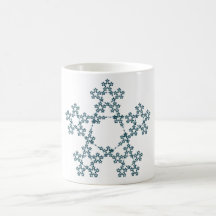Pentagram Fractal Mug