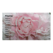 Peony Business Card Template