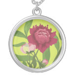 Peony Floral Necklace