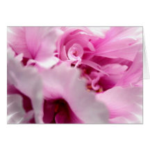 Peony Flowers Greeting Card