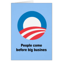 People before big corporations cards