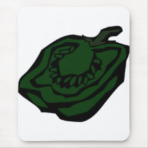 Pepper green half graphic abstract.png mousepad
