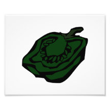 Pepper green half graphic abstract.png photograph