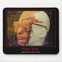 Pepper Spray - Apply Liberally Mousepads