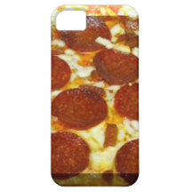 Pepperoni Pizza iphone five cover iPhone 5 Cases