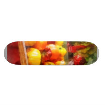 Peppers at Farmers Market Skateboard Decks