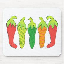 Peppers of Colour Mousepad