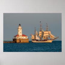 Pepsi Tall Ships Chicago Poster