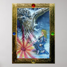 PERCEVAL AND VISION OF THE HOLY GRAIL POSTERS