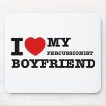 Percussionist Boyfriend Designs Mousepads