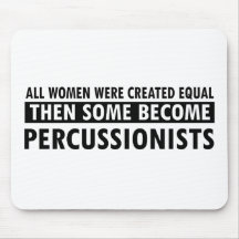 percussionist music designs mouse pad