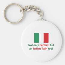 Perfect Italian Twin Keychains