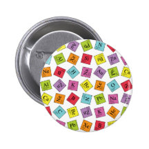 Periodic Elements Pinback Button