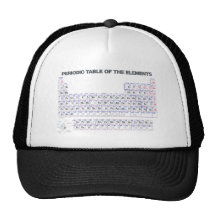 periodic table 트럭커모자