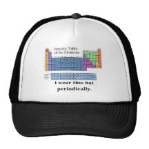 Periodic Table Hat