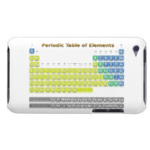Periodic Table iPod Touch Cases