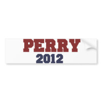 Perry 2012 bumper stickers