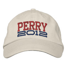 Perry 2012 embroidered hat
