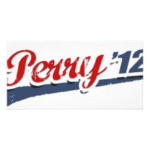 Perry Team Customized Photo Card