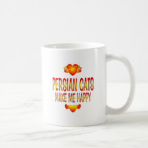 Persian Cat Coffee Mugs