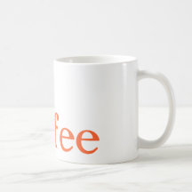 Persimmon "coffee" Coffee Mug