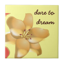 Personal Growth: Dare to Dream Ceramic Tiles