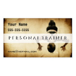 Personal Trainer Business Card