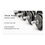 Personal Trainer Business Card Template