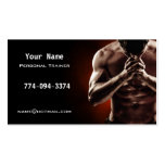 Personal Trainer Business Cards