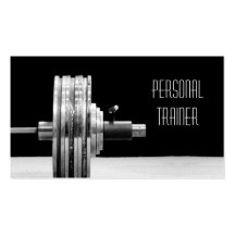 Personal Trainer, Exercise Business Card