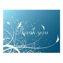 Personalise Thank You Postcard