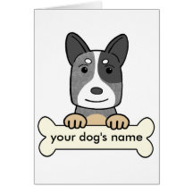 Personalised Australian Cattle Dog Cards