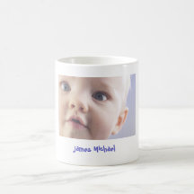 Personalised Baby Photo Coffee Mug