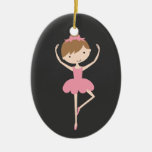 Personalised Ballerina Christmas Ornament