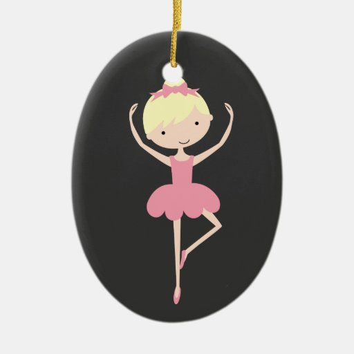 Personalised Ballerina Christmas Ornament