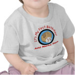 Personalised Baseball 1st Birthday  Tshirt