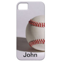 Personalised Baseball iPhone Case
