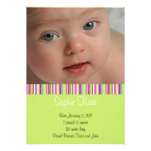 Personalised Birth Announcement