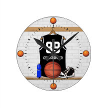 Personalised Black and white Basketball Jersey