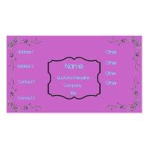 personalised business card