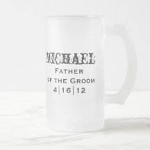 Personalised Father of the Groom Mug