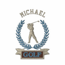 Personalised Golf Banner Logo Embroidered Polo Shirt