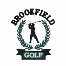 Personalised Golf Emblem with Laurel Leaves Polo