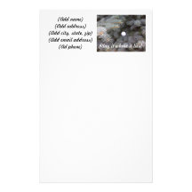 Personalised Golf Stationary Stationery Paper
