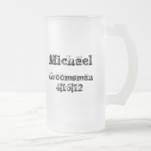 Personalised Groomsman Mug